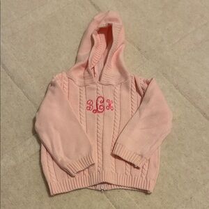 Pink Hooded Sweater